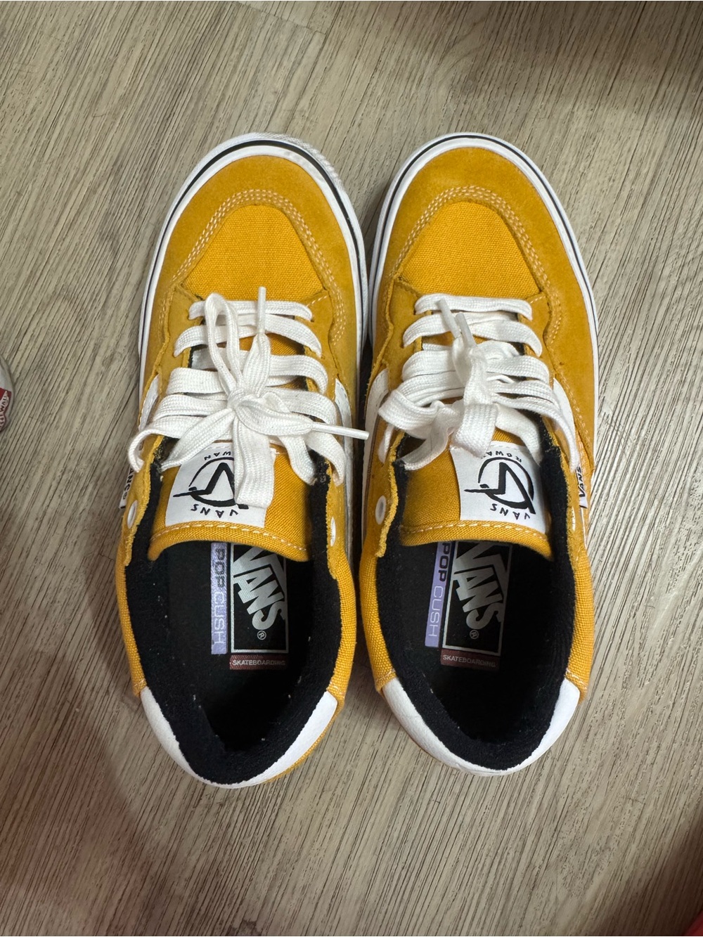 Vans Yellow Skate Sneakers - Classic Low Top
